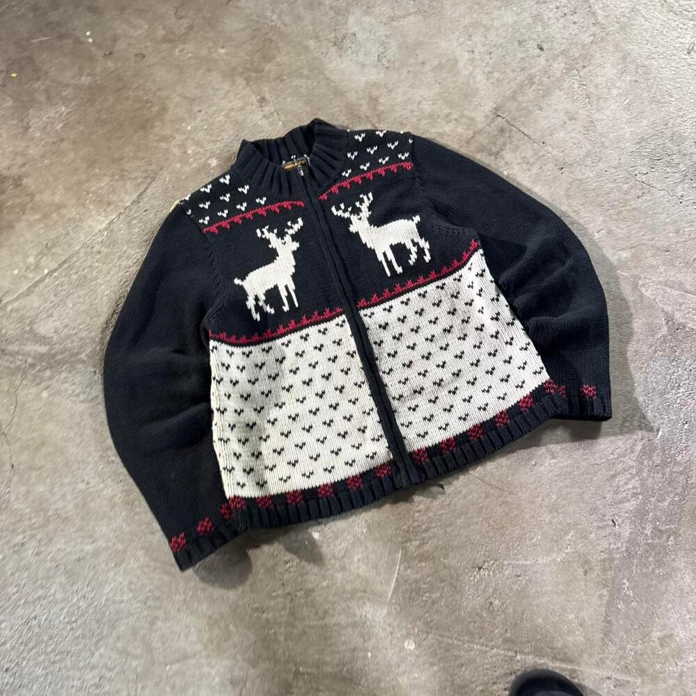 Vintage Woolrich Zip Up Sweater - Picture 2 of 8